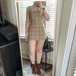 Forever 21 Plaid Romper Size S